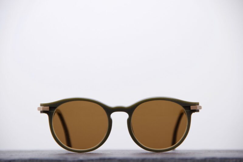 Sunglasses Plasticdelux Second S kaki-1
