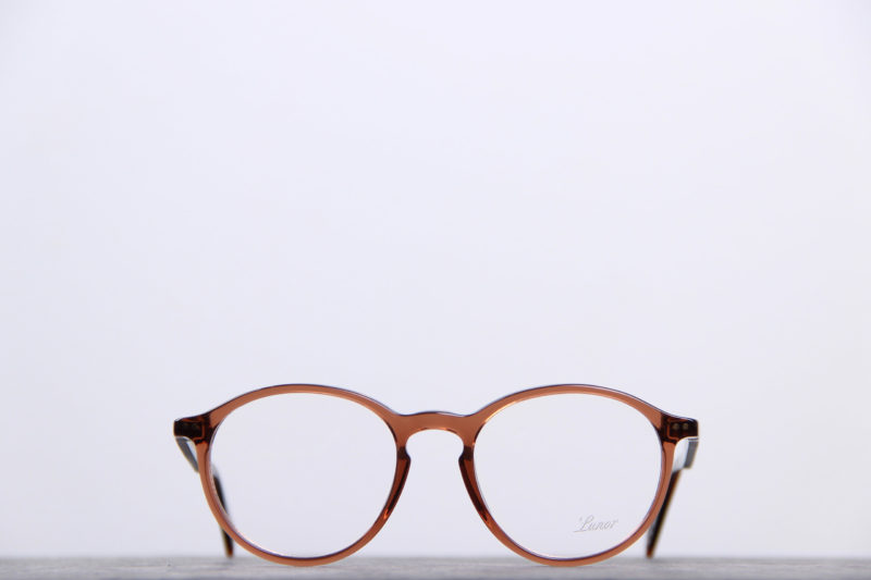 lunor lunettes vue pantos cognac