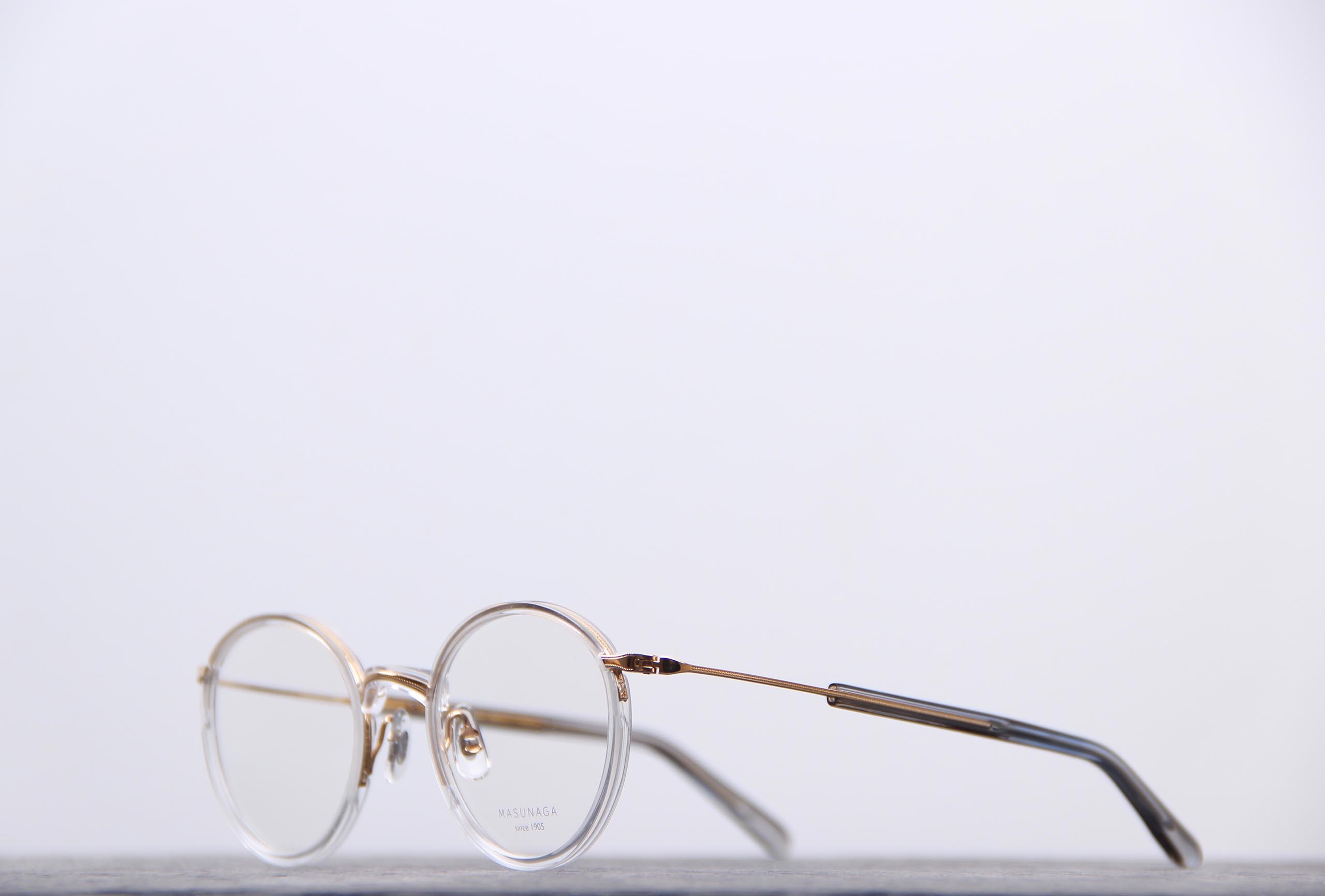 lunettes de vue transparentes masunaga