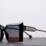 DANSHARIAN I Lunettes de soleil noires et translucides – Image 2
