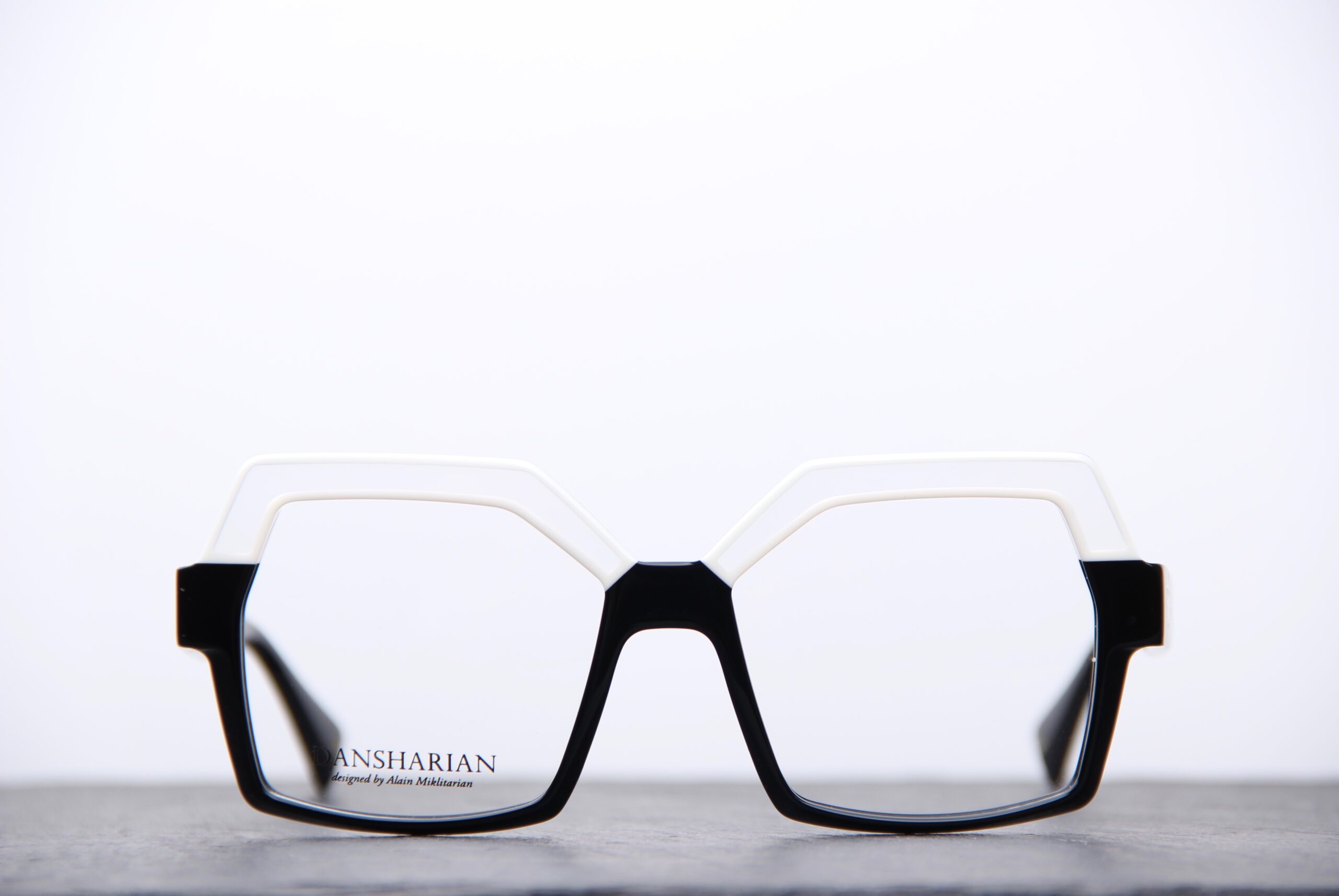 DANSHARIAN l Lunette de vue noire et blanche – Image 3
