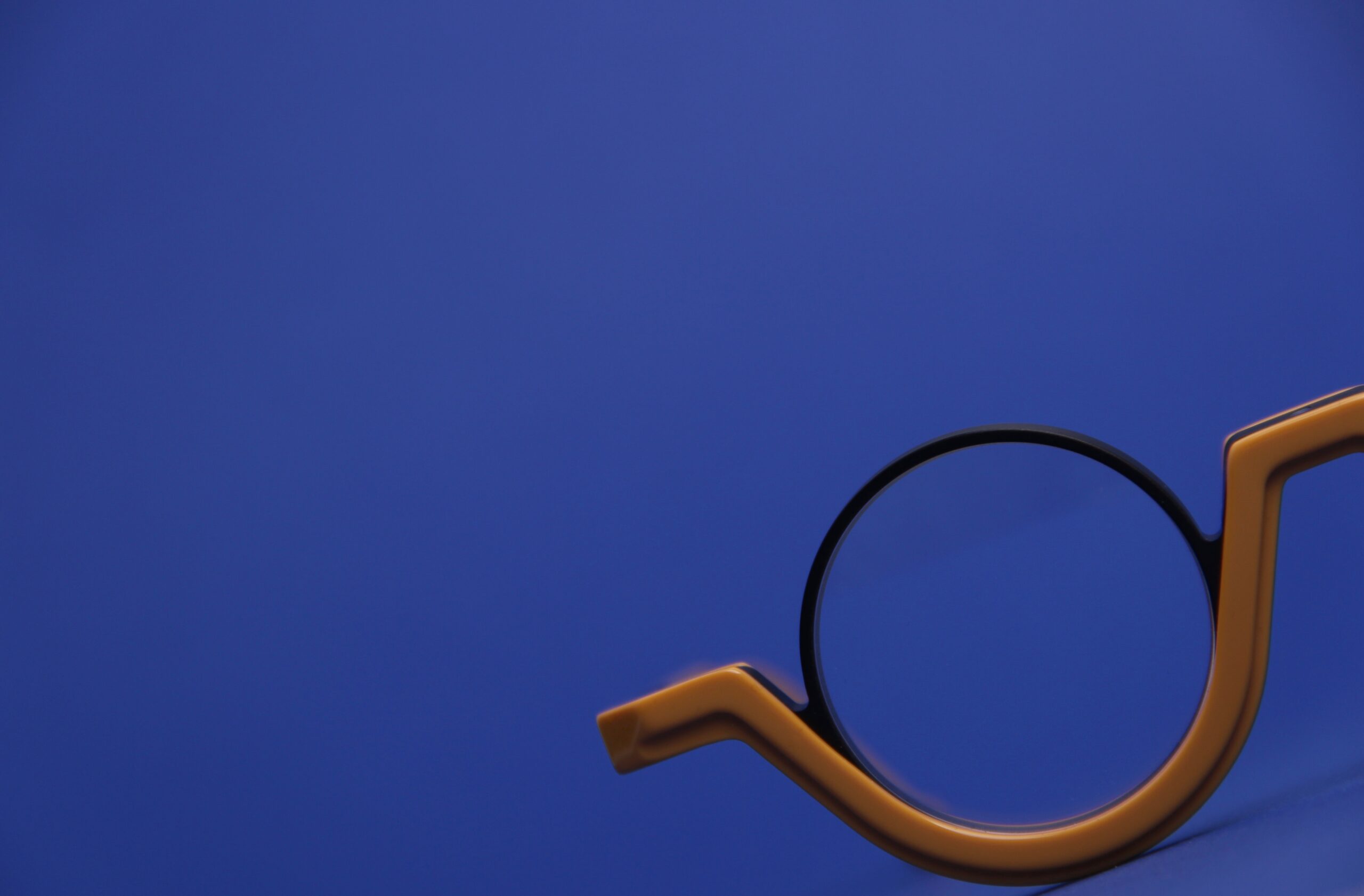 VAVA I Lunette de vue ronde jaune et noire – Image 3