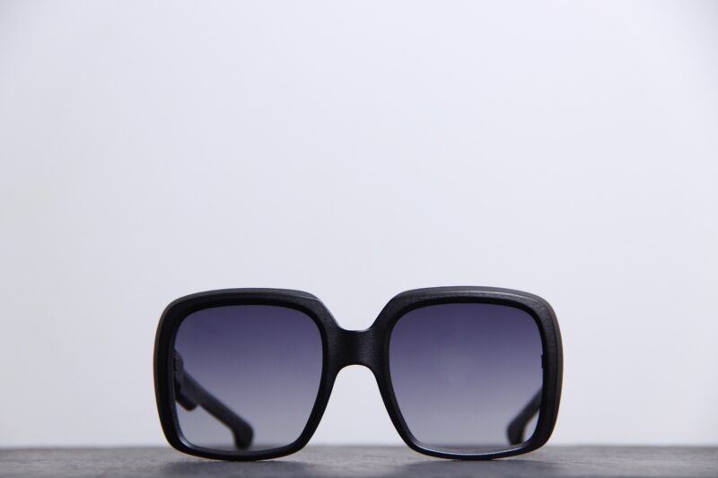 Lunettes de soleil Carrée Klenze & Baum, Verres gris dégradés